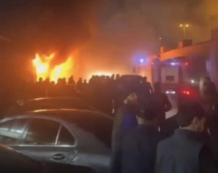 Qobustanda restoran yanğınında şübhəli  şəxslər tutulub