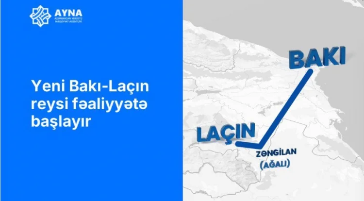 25 fevraldan Bakı-Laçın müntəzəm avtobus reysi təşkil edilir
