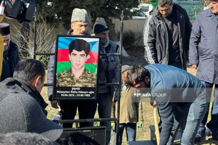1-ci Qarabağ savaşı Şəhidinin nəşi Lökbatanda dəfn olunub