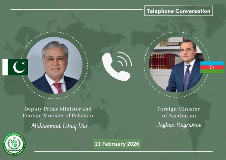 Azərbaycan və Pakistan XİN başçıları telefonla danışıb