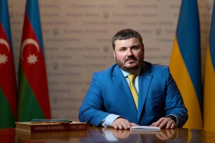 Ukrayna səfiri dəstəyə görə Azərbaycana təşəkkür edib