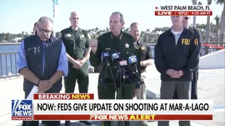 Trampın iqamətgahına girməyə cəhd edən silahlı güllələnib