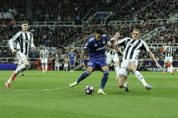 “Qarabağ” “Nyukasl”a 2:3 hesabı ilə uduzdu