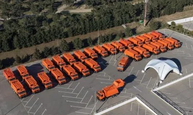 Gəncə məişət tullantıları daşıyan texnika istehsal edib FOTO