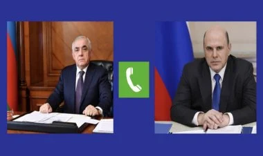 Əli Əsədov Mixail Mişustinlə telefonla danışıb