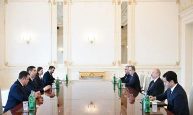 İlham Əliyev Moldova xarici işlər nazirini qəbul edib