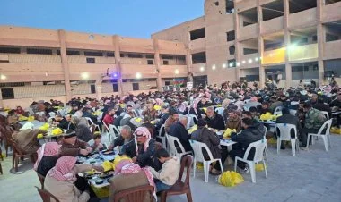 Suriyadakı səfirliyimiz 500 sakin üçün iftar təşkil edib