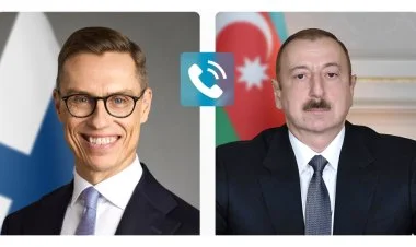 Finlandiya prezidenti Stubb İlham Əliyevə zəng edib