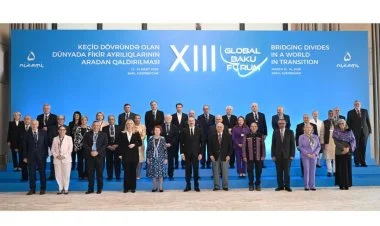 Gülüstan sarayında XIII Qlobal Bakı Forumu işinə başlayıb
