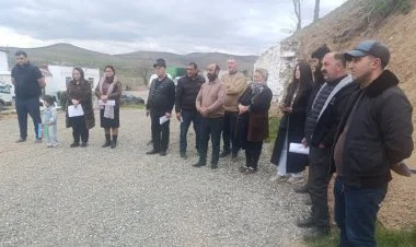 Köç karvanı Xocavənd kəndinə çatıb, açarlar təqdim edilib