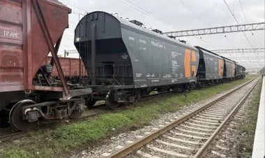 Azərbaycandan keçməklə İrəvana 7 vaqon taxıl göndərilib