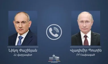 Paşinyan Putinə zəng edib