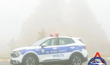 Yol polisi dumanlı hava ilə əlaqədar xəbərdarlıq edib