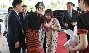 Sahibə Qafarova Çinə işgüzar səfər edib