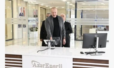 “Abşeron” Batareya Enerji Saxlanc Mərkəzinin açılışı olub