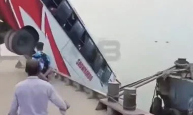 Banqladeşdə sərnişin avtobusu çaya düşüb, 18 ölü