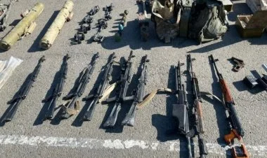 DİN ölkə üzrə pulemyot, avtomat, tüfəng və s. müsadirə edib