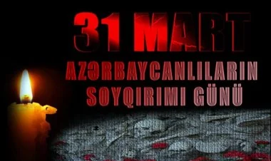 Azərbaycanlıların Soyqırımı Günü ilə əlaqədar bəyanat