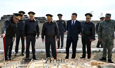 Müdafiə nazirliyi yeni hərbi obyektlər istifadəyə verib