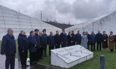 Quba Soyqırımı Memorial Kompleksi ziyarət olunur FOTO