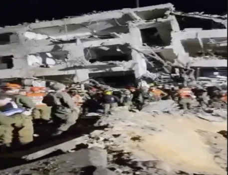 İran zərbələrindən sonra Təl-Əvivdə dağıntıların görüntüləri