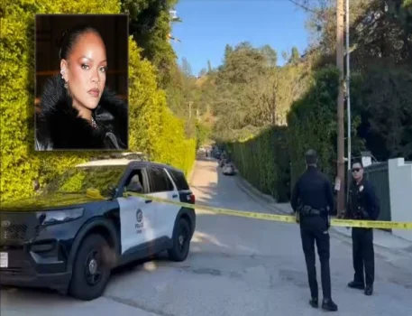 Müğənni Rihannanın evinə beşaçılan tüfənglə 10 atəş açılıb