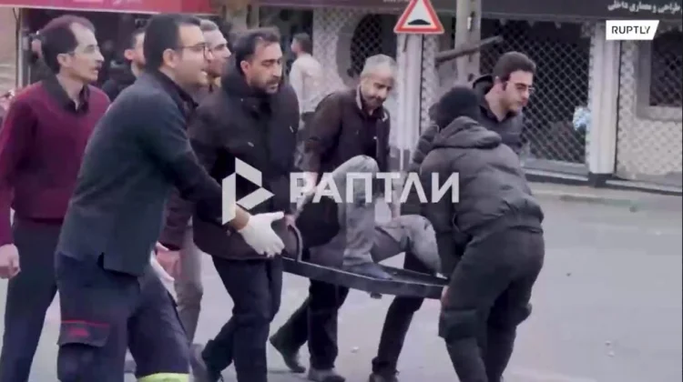 Tehranda səhər belə açılıb