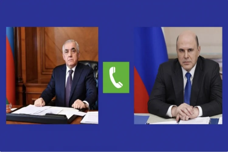Əli Əsədov Mixail Mişustinlə telefonla danışıb