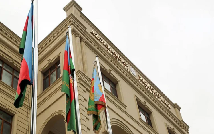 Müdafiə Nazirliyinin bəyanatı