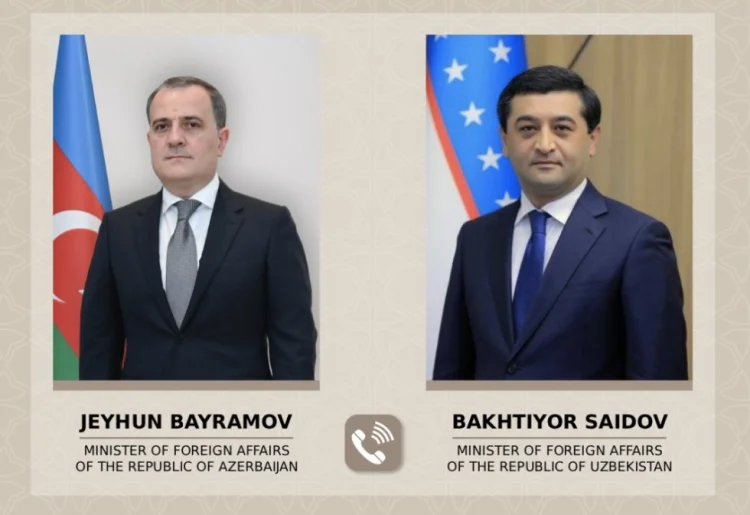 Özbəkistanın XİN rəhbəri Ceyhun Bayramova zəng edib