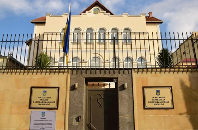 Ukrayna səfirliyi İranın Naxçıvana dron hücumlarını pisləyib