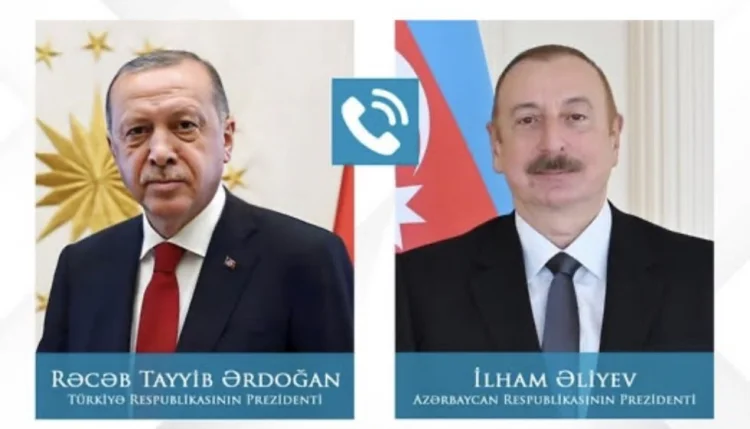 R.T.Ərdoğan İlham Əliyevə zəng edib