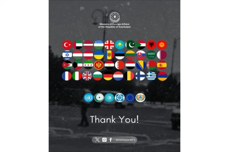 Azərbaycan İranın hücumunu qınayanlara təşəkkür edib
