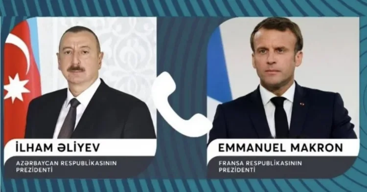 Emmanuel Makron İlham Əliyevə zəng edib