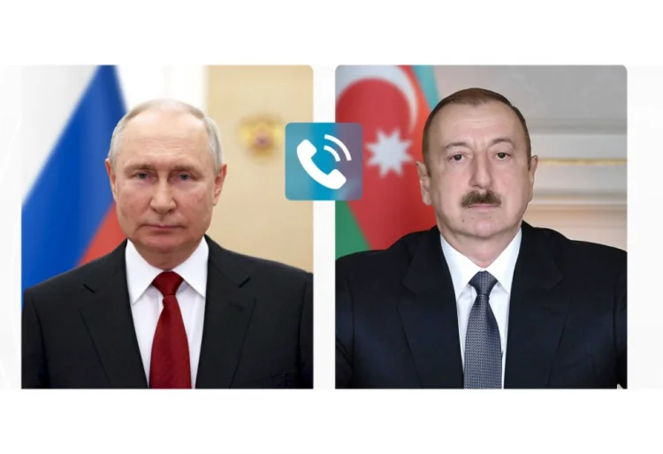 Vladimir Putin İlham Əliyevə zəng edib