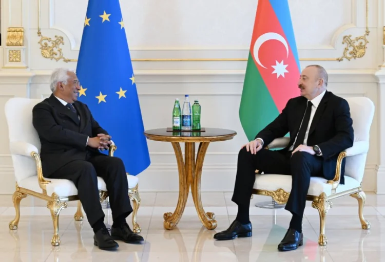 İlham Əliyev və Antonio Koştanın təkbətək görüşü keçirilir