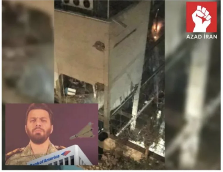 İranın strateji maliyyə mərkəzinə hücum edilib