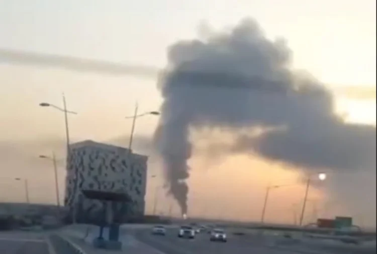 İran Dubay Beynəlxalq aeroportunu yenə vurdu,uçuşlar dayandı