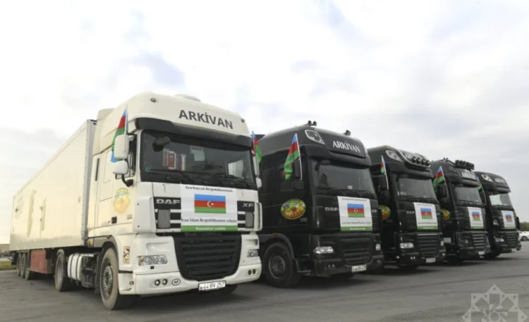 İrana növbəti humanitar yardım yola salınıb