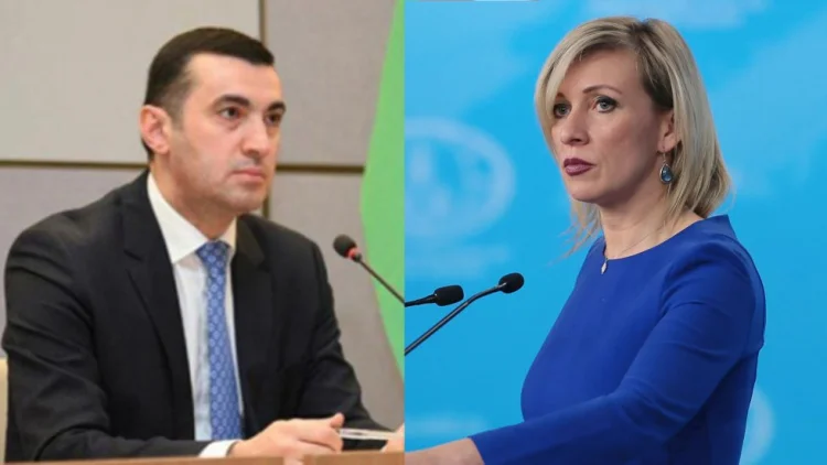 Ayxan Hacızadə Mariya Zaxarovanı qəbuledilməz adlandırdı