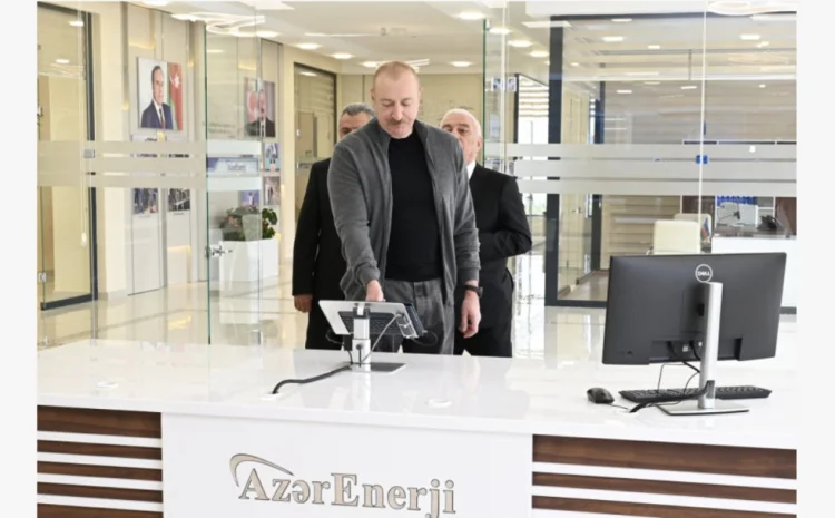 “Abşeron” Batareya Enerji Saxlanc Mərkəzinin açılışı olub