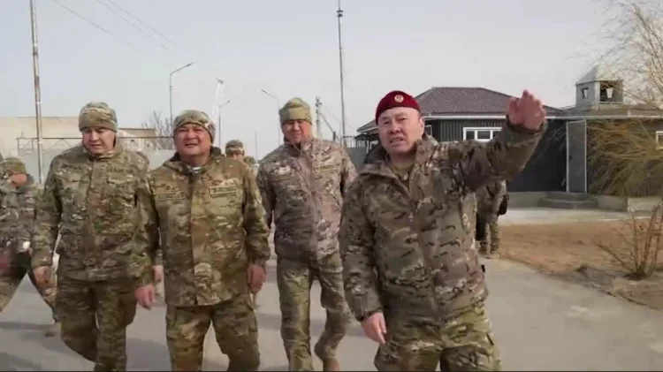 Qazaxıstanda Dəniz Qüvvələrinin döyüş hazırlığı yoxlanılıb