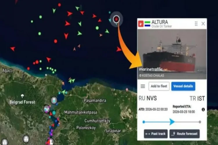 Qara dənizdə Türkiyənin neftlə dolu tankeri dronla vurulub