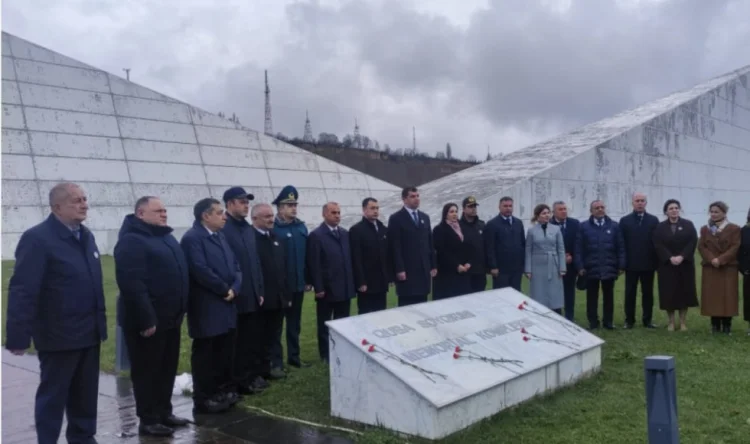 Quba Soyqırımı Memorial Kompleksi ziyarət olunur FOTO