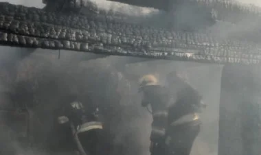 Masallıda yanğın nəticəsində baba və nəvə həyatını itirib