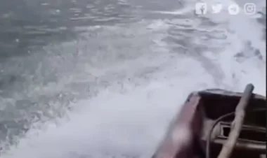 Urmiya gölü yağışlardan sonra yenidən su ilə dolub VİDEO