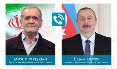 Məsud Pezeşkian İlham Əliyevə zəng edib