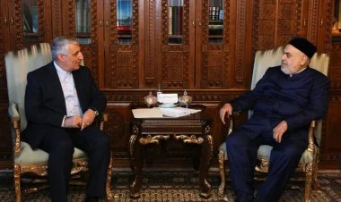 Şeyx İranın səfiri Müctəba Dəmirçilunu qəbul edib