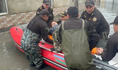 Keşləni su basıb. Əhaliyə təxliyə edilir