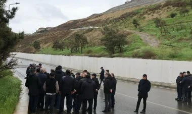 Badamdar yamacında sürüşmə sahəsində aktivlik yaranıb VİDEO